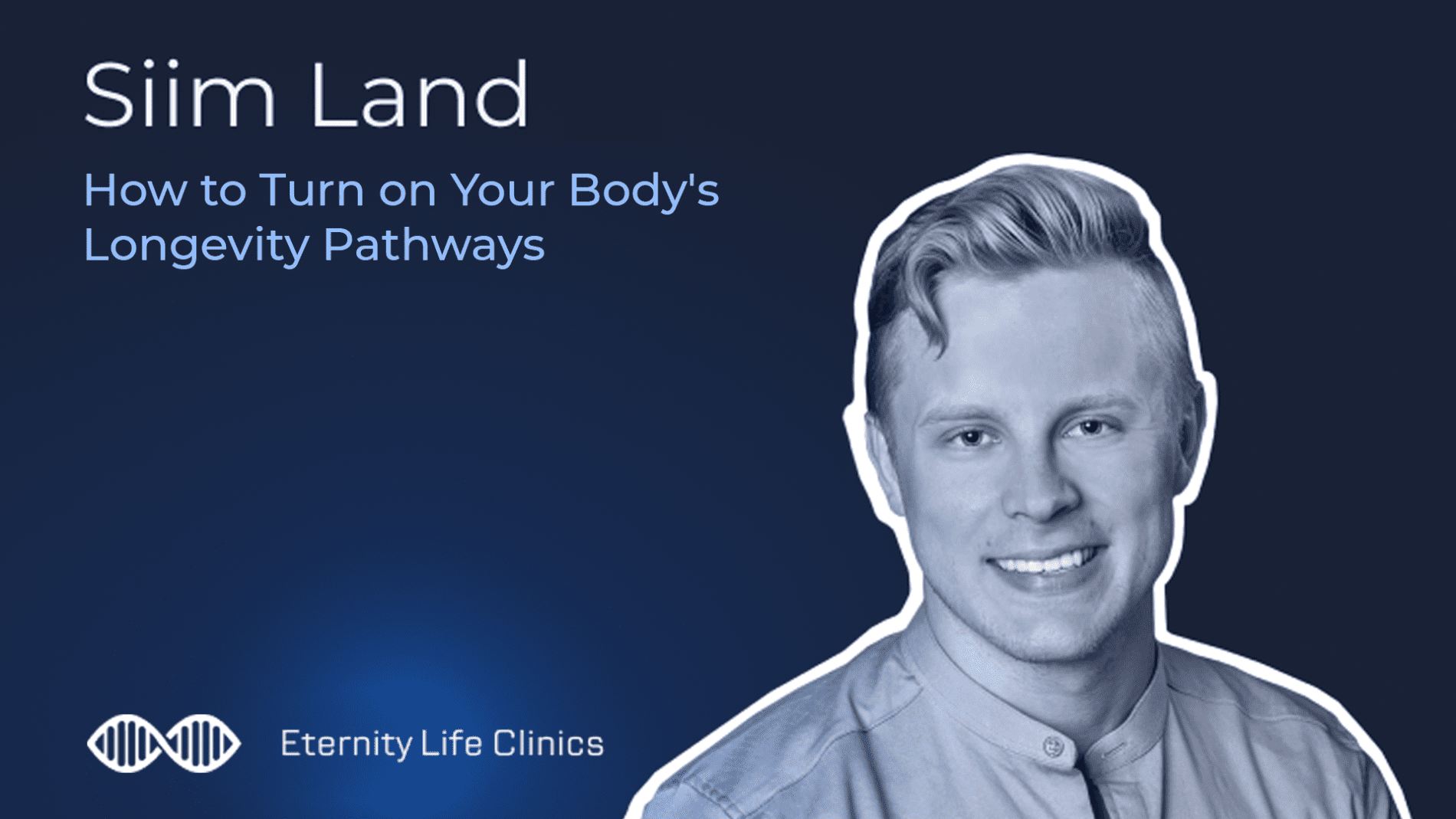 Eternity Life Clinics - NAD and circadian rhythms: anthropologist Siim Land told about organism aging, importance of sleep and physical activity